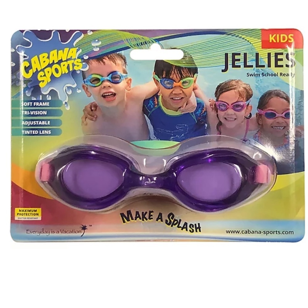 CABANA SPORTS Jellies Purple & Pink Swim Goggles